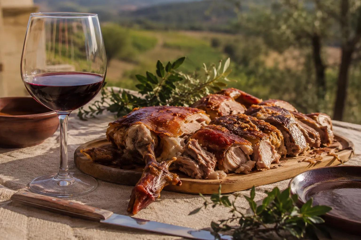 Porceddu sardo: storia, tradizione e vini da abbinare