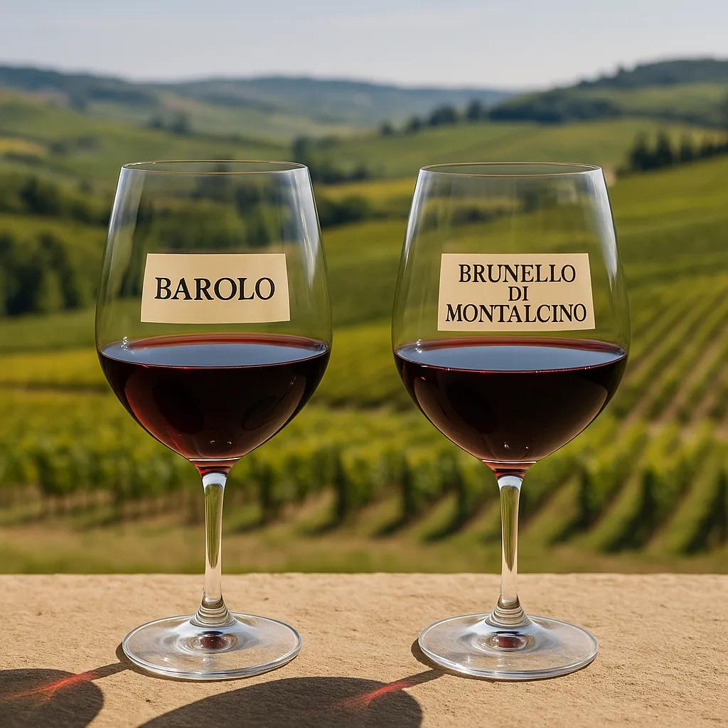 Barolo e Brunello di Montalcino: Un Viaggio tra Due Icone del Vino Italiano