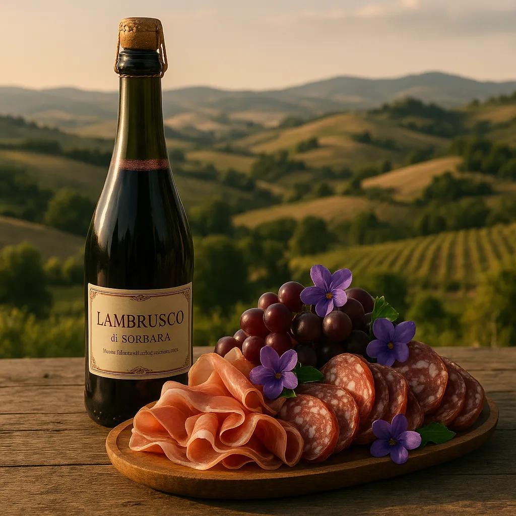 Lambrusco di Sorbara e salumi: l'abbinamento ideale