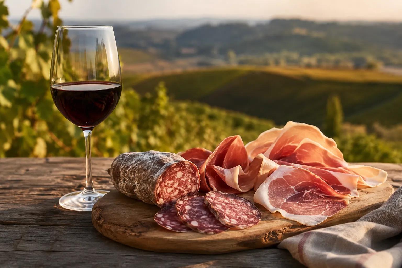 Barbera: l'acidità che sgrassa il palato nei salumi