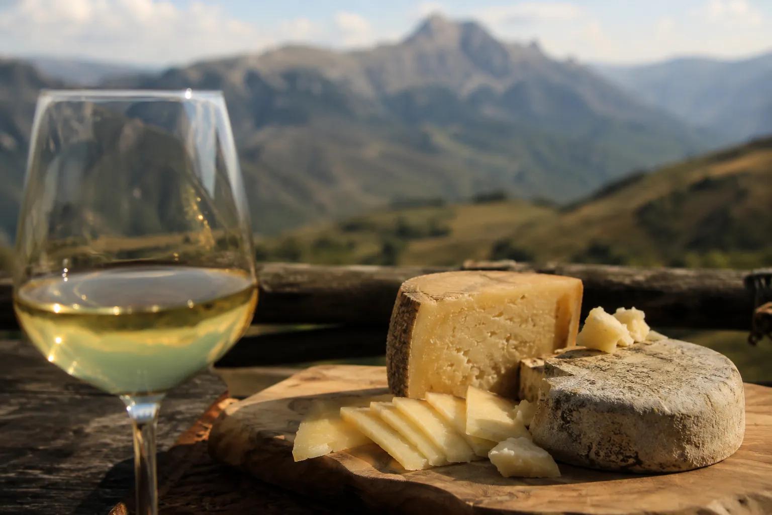 Pecorino: il vitigno bianco che ama i formaggi di montagna