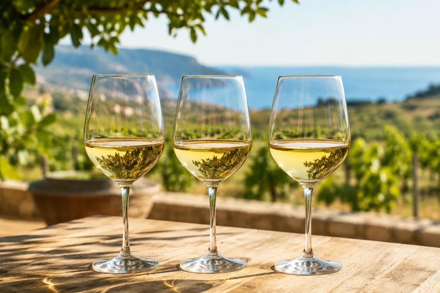 Falanghina, Grillo, Vermentino: bianchi del Sud economici
