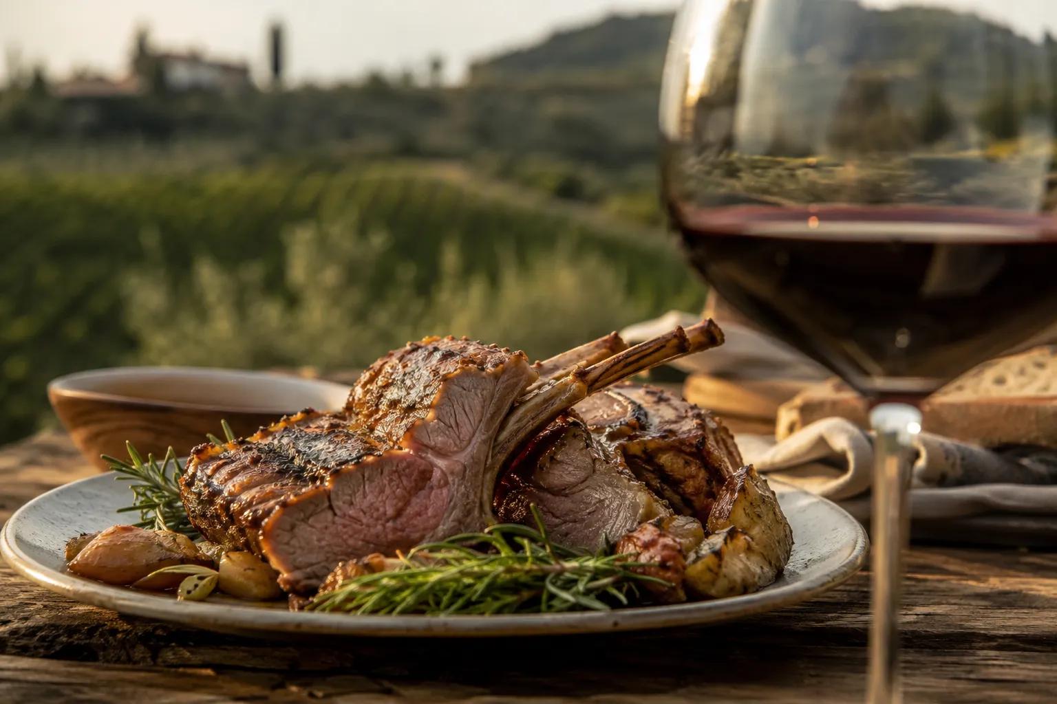 Abbinamento Aglianico e Carne Rossa: Agnello e Brasati